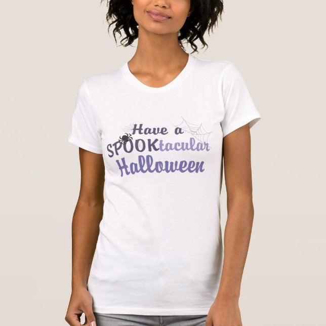Ha en SPOOKtacular Halloween T-Shirt (Framsida)