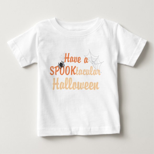 Ha en SPOOKtacular Halloween T Shirt (Framsida)