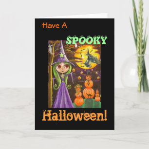 Ha en Spooky Halloween! Kort