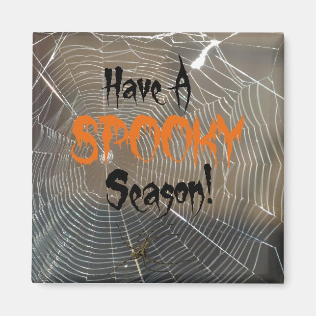 Ha en SPOOKY-säsong i Halloween Magnet (Framsidan)