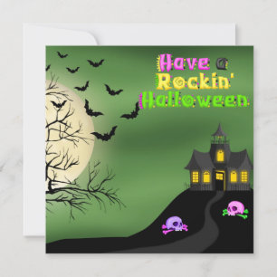 Ha en stenkul Halloween-inbjudan Inbjudningar