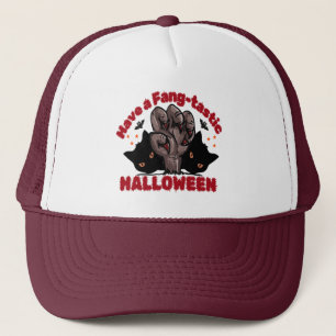 Ha en stil med Halloween Monster Hand-design Keps