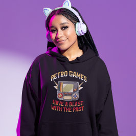 Ha en sväng med det förflutna - Retro Gamer Hoodie