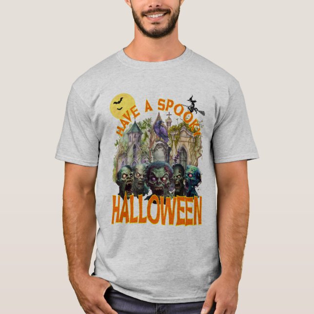 Ha en taloky Halloween Classic T-shirt (Framsida)