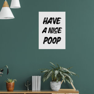 Ha en trevlig bak poster