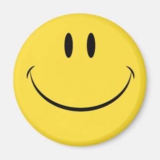 Ha en trevlig dag i ansikte magnet