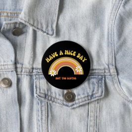 Ha en trevlig dag, inte du Scotus Retro Stil Knapp