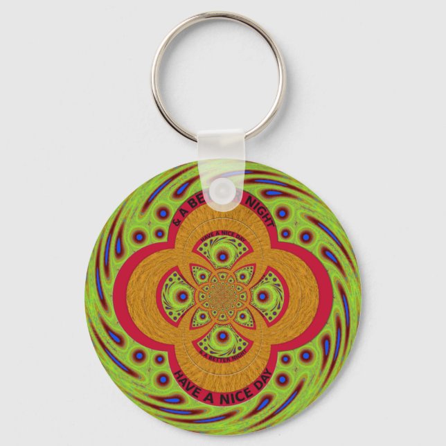 Ha en trevlig dag nyckelring (Framsida)