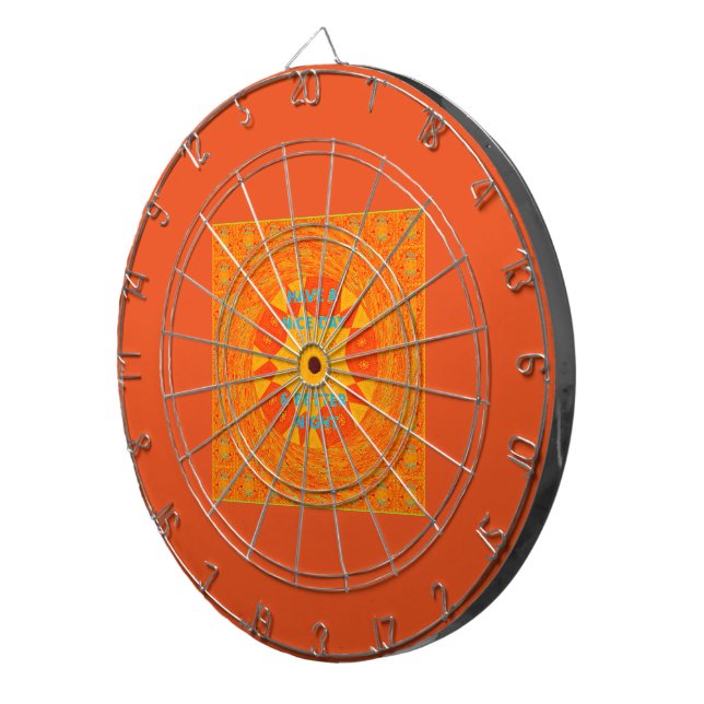 Ha en trevlig dag och bättre utskrift av nattkonst piltavla (Högra Framsidan)