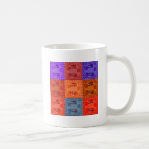 Ha en trevlig dag och bättre utskrift av popup-bil kaffemugg