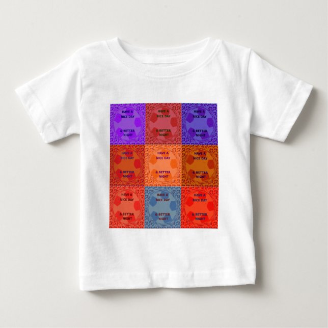 Ha en trevlig dag och bättre utskrift av popup-bil t-shirt (Framsida)