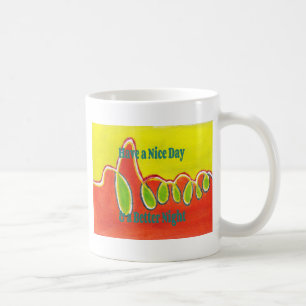 Ha en trevlig dag och en bättre natt med tacksamhe kaffemugg