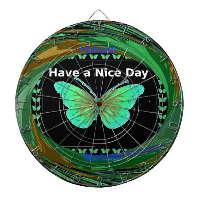Ha en trevlig dag och en bättre nattfjäril.png darttavla (Framsidan)