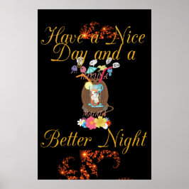 Ha en trevlig dag och en bättre nattsommartid poster