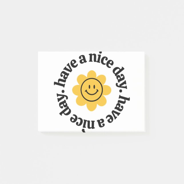 Ha en trevlig dag post-it block (Framsida)
