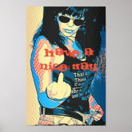 Ha en trevlig dag poster