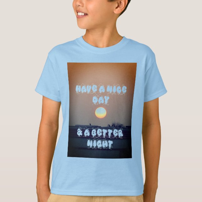 Ha en trevlig dag tee (Framsida)