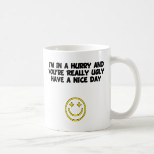 Ha en trevlig dag vad kaffemugg