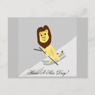 Ha en trevlig dag vykort