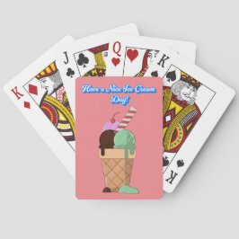 Ha en trevlig iskrämdag! casinokort