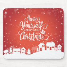 Ha en trevlig liten jul | Mousepad