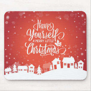 Ha en trevlig liten jul Mousepad Musmatta