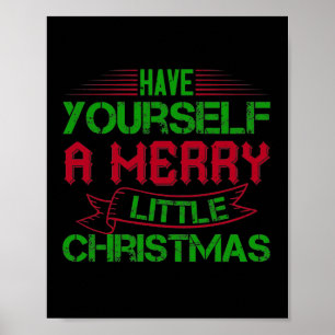 Ha en trevlig liten jul poster