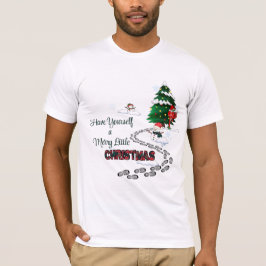 Ha en trevlig liten jul t shirt
