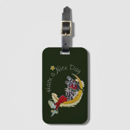 Ha en trevlig och välsignad dag med tacksamhet bagagebricka