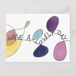 Ha en underbar dag vykort