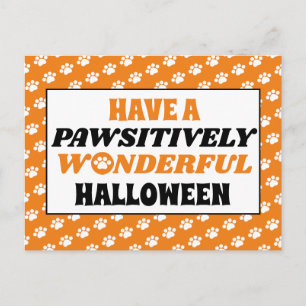 Ha en underbar Halloween Vykort
