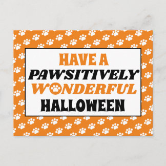 Ha en underbar Halloween Vykort
