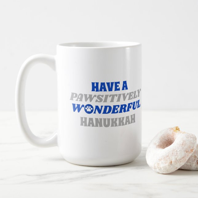 Ha en underbar Hanukkah Kaffemugg (Med munk)
