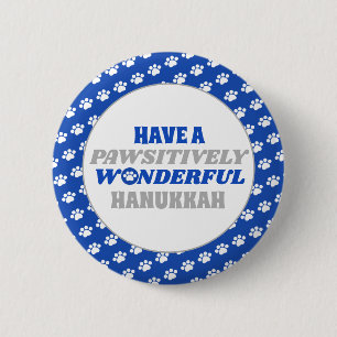 Ha en underbar Hanukkah Knapp