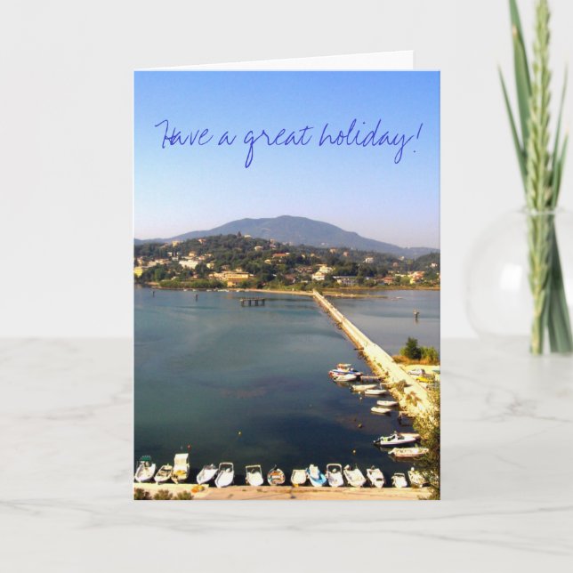 Ha en underbar helgdag! kort (Framsida)