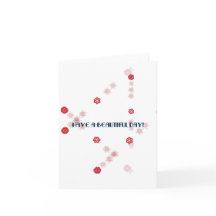 Ha en vacker dag, jag tänker på dig kort