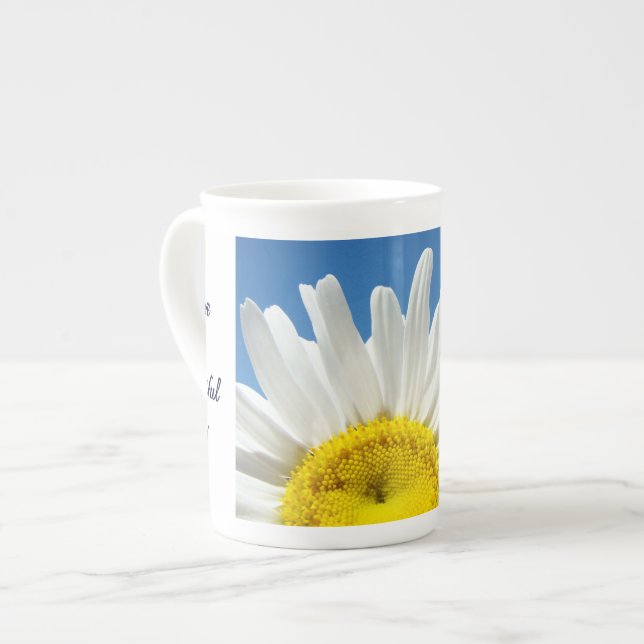 Ha en vacker dag min gode vän muggar Tusenskönor Benporslin Mugg (Framsida vänster)