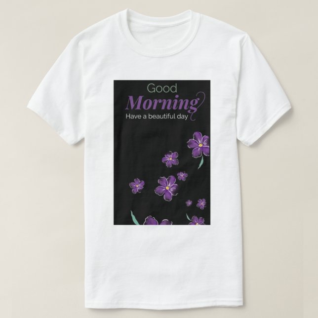 Ha en vacker dag. t shirt (Design framsida)