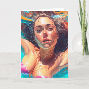 Ha en vacker sommar   Bevarande av Touch Kort