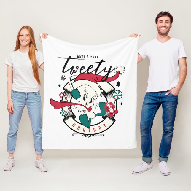 Ha en väldigt tvåveckorsprocessor™-Helgdag Fleecefilt (På plats)