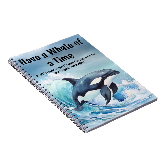 "Ha en valtid" Avgörande idiom med Orca Anteckningsbok (Högra Sidan)