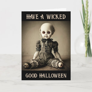 Ha en Wicked Bra Halloween Kort
