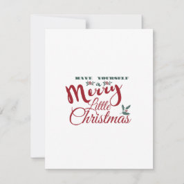 Ha ett bra litet julkort