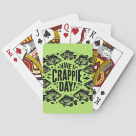 Ha ett Crappie Day-fiske Casinokort