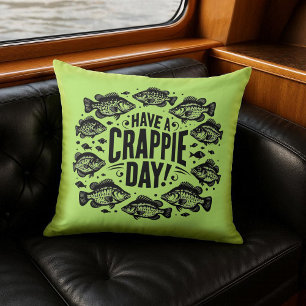 Ha ett Crappie Day-fiske Kudde