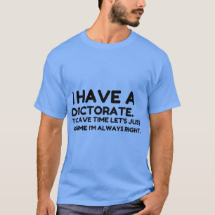 HA ETT DOKTORAT T SHIRT