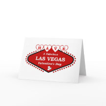 HA ett Fabulous Las Vegas Valentinkort