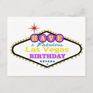 Ha ett Fabulous Las Vegas-vykort Vykort