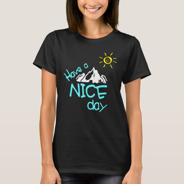 Ha ett fint dagbergsberg med Sol Easy Going F T Shirt (Framsida)