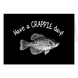 "HA ETT FISKE FÖR CRAPPIEDAG" - CRAPPIE OBS KORT
